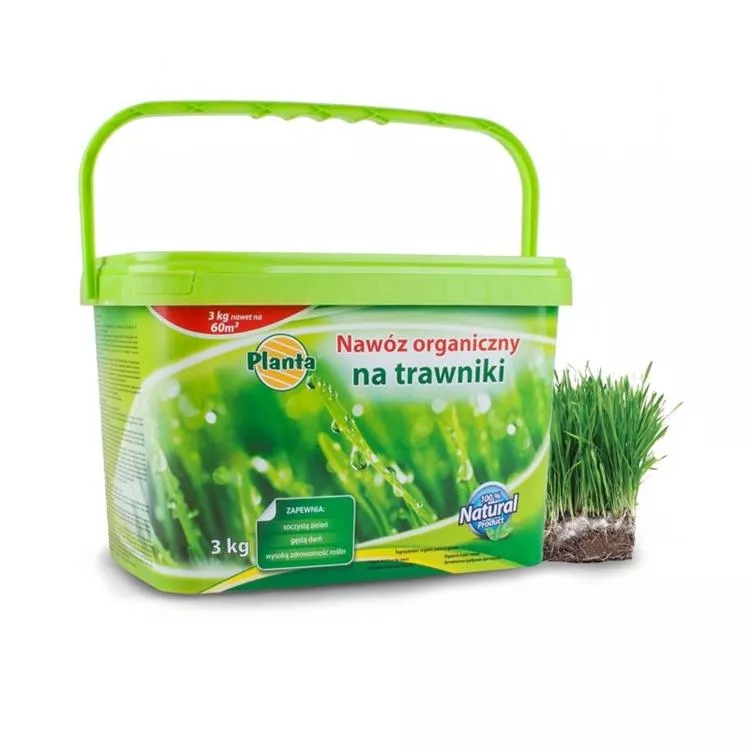 Nawóz naturalny do trawnika 3 kg