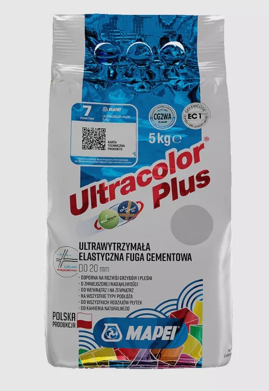 Fuga Ultracolor Plus 103 księżycowy biały 5 kg Mapei