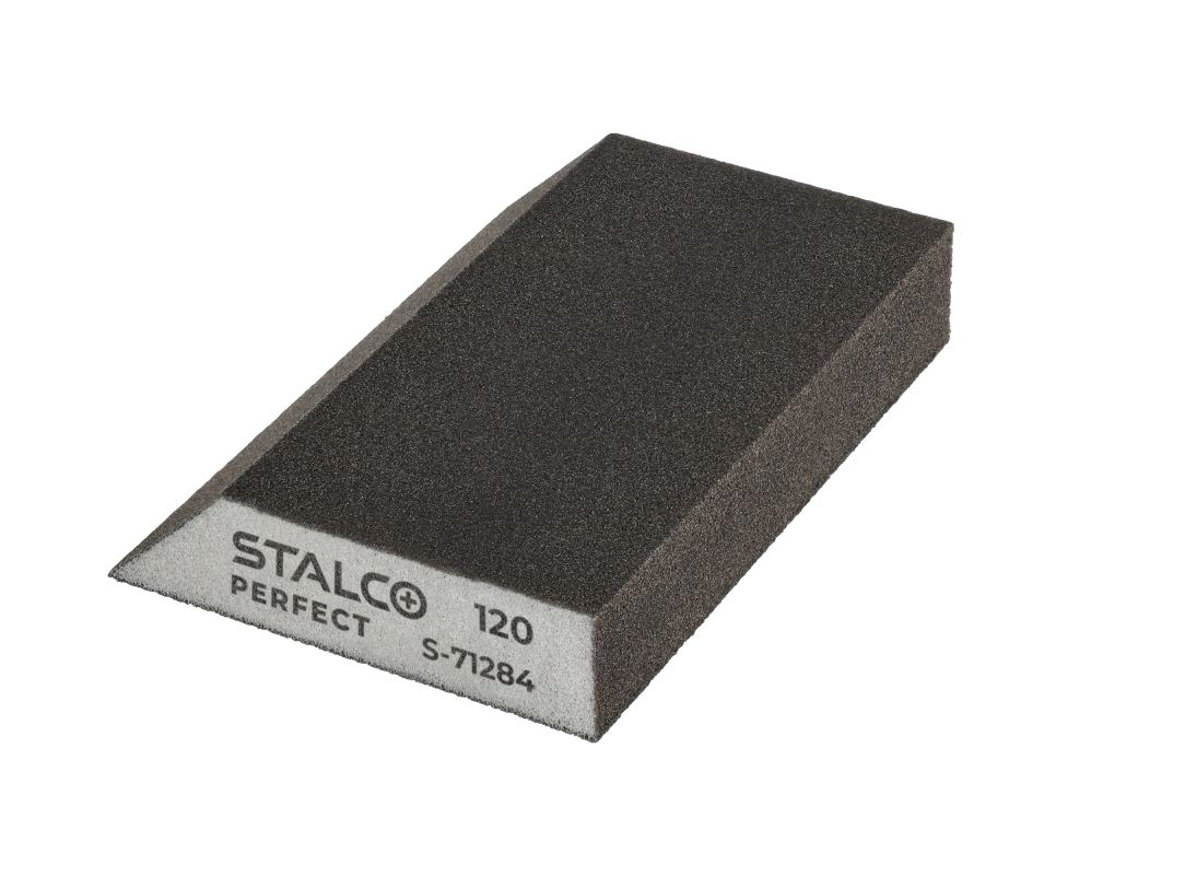 Kostka ścierna ścięta gr. 120  Stalco Perfect