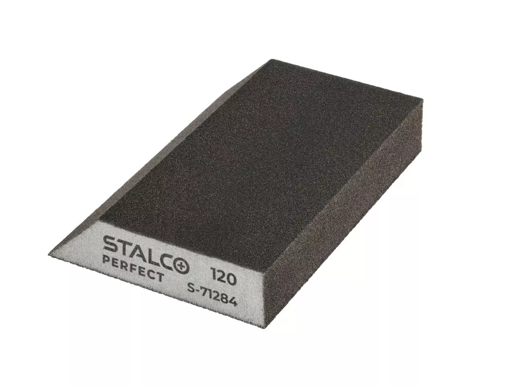 Kostka ścierna ścięta gr. 120  Stalco Perfect