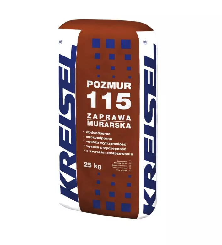 Zaprawa murarska Pozmur 115, 25 kg