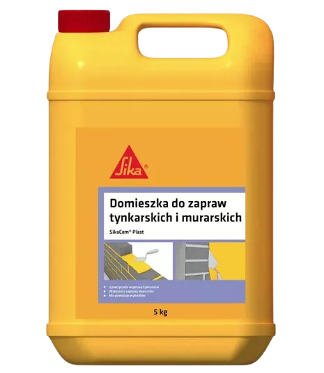 Plastyfikator do zapraw murarskich i tynkarskich SikaCem Plast 5 kg