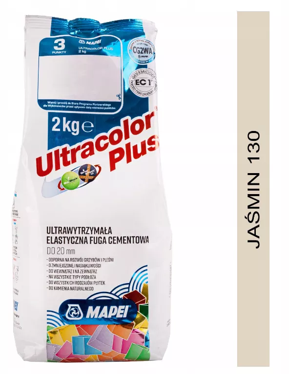 Fuga Ultracolor Plus 130 Jaśmin 2kg Mapei