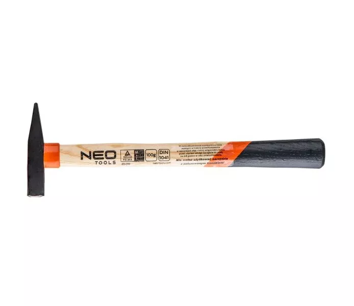 Młotek ślusarski 100g, jesionowy trzonek Neo