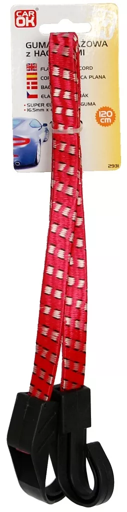 Guma do bagażu z hakiem 120 cm 