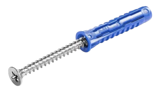 Kołek uniwersalny 4ALL fi 10 mm z wkrętem 6x60 mm,  25 szt. 