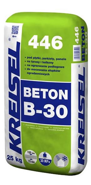 Wylewka Beton B-30 446, 25 kg KREISEL