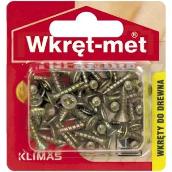 Wkręty do drewna i płyt wiórowych 3.0 x 12 mm BLISTER