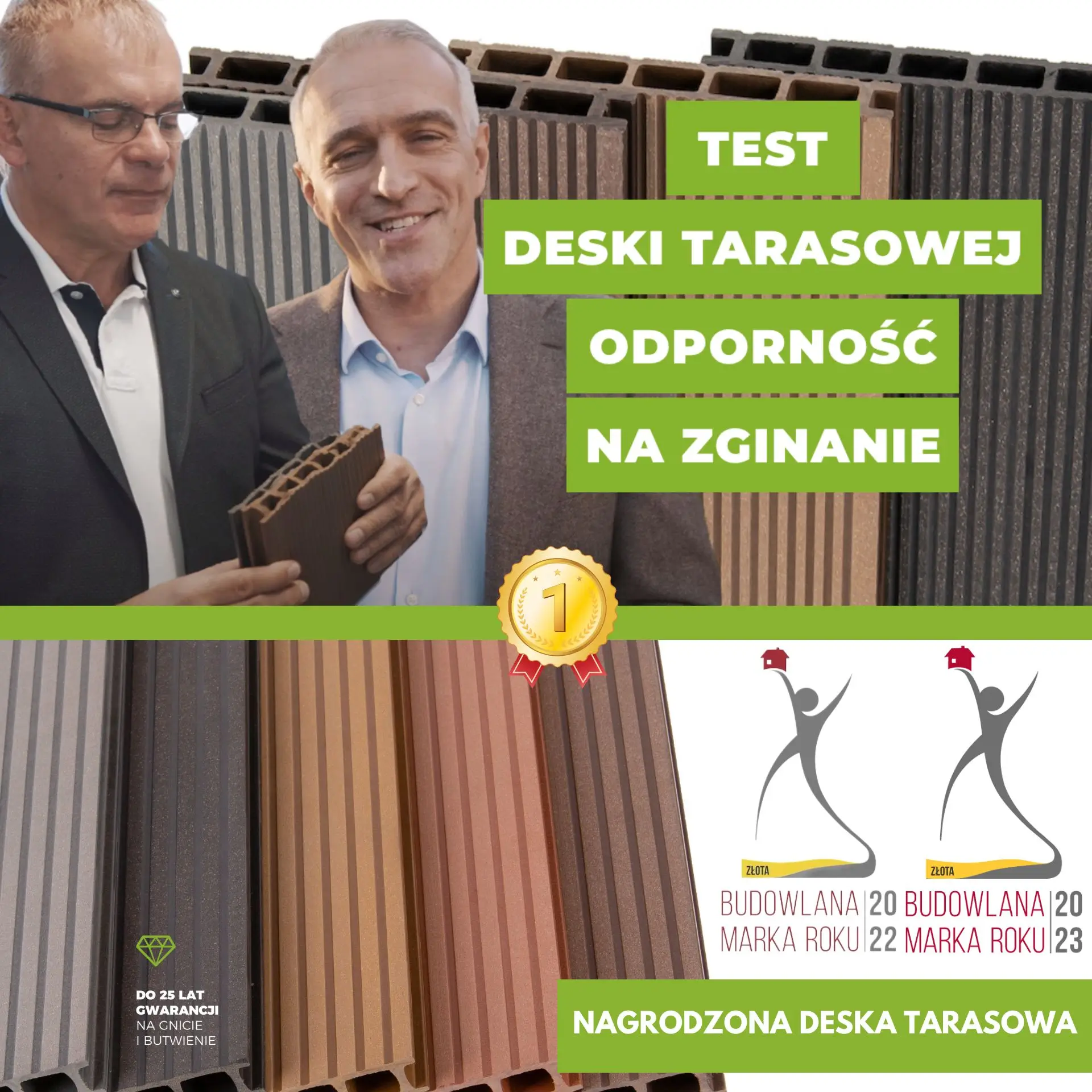 Deska tarasowa kompozytowa 4 m antracyt szczotkowany DEX