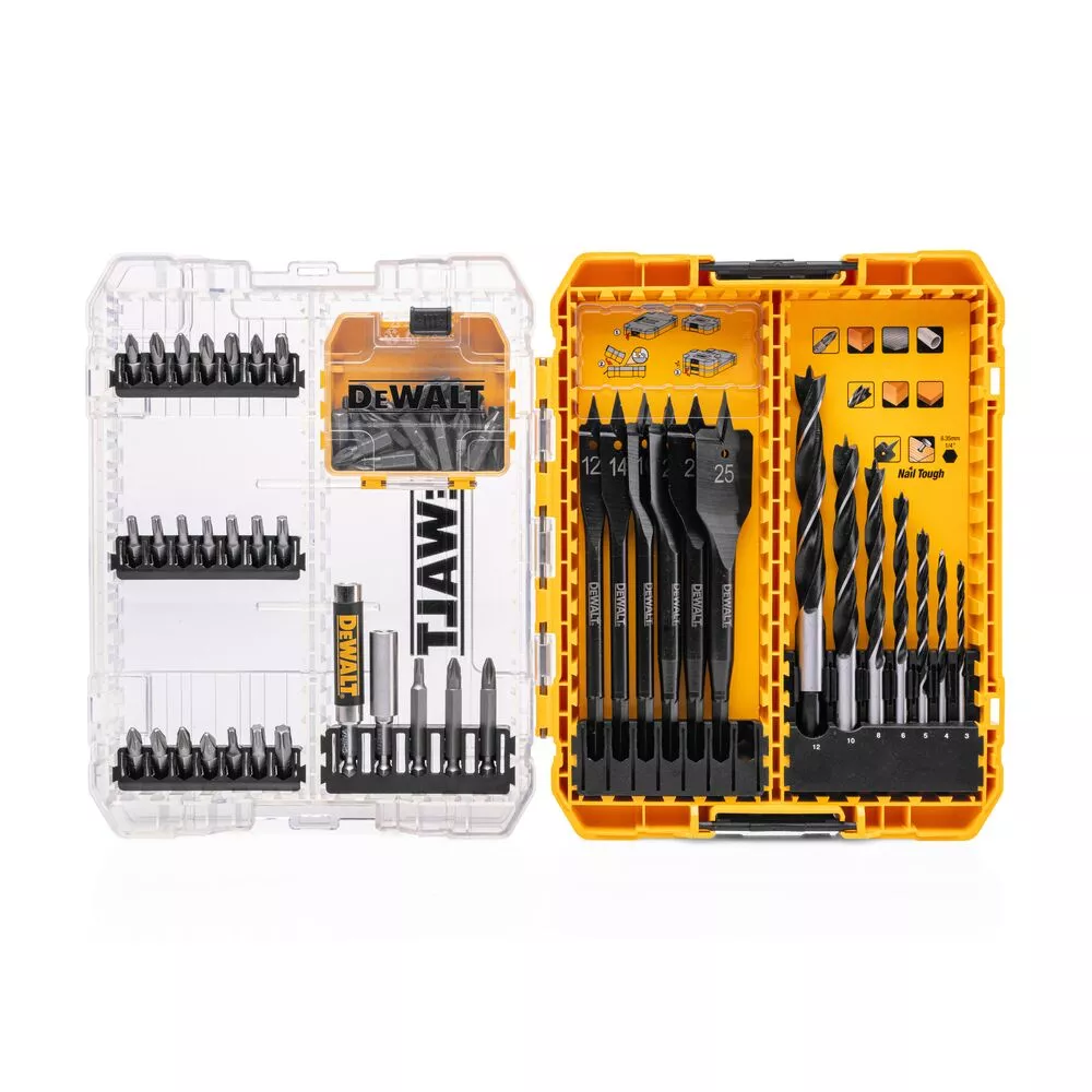 Zestaw wierteł i bitów do wkrętarek 100 sztuk DT70784 Dewalt 