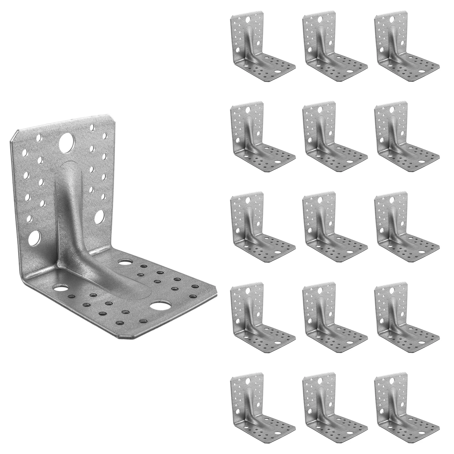 Kątownik ciesielski z przetłoczeniem KP2 105x105x90 zestaw 20 sztuk