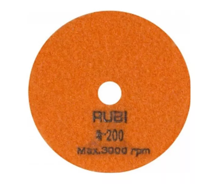 Nakładki polerskie na sucho gr. 200 RUBI
