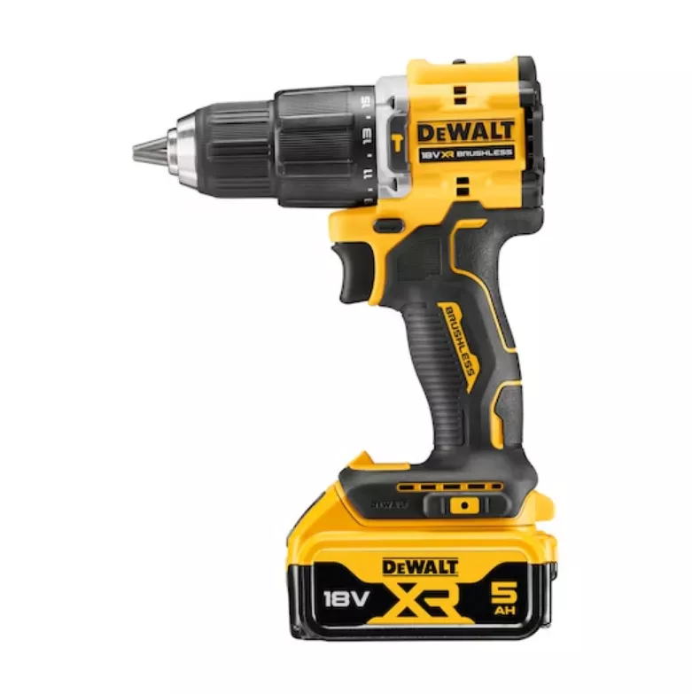 Wiertarko-wkrętarka udarowa 2x5Ah 18V XR DCD100YP2T Dewalt silnik bezszczotkowy