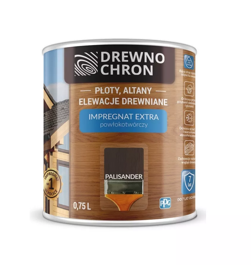 Impregnat do drewna Drewnochron 0.75 L palisander