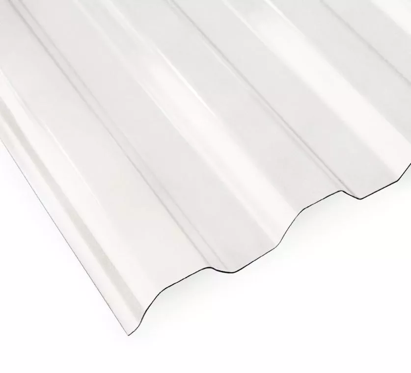 Płyta PVC T76/18 90 x 200 cm trapez bezbarwna