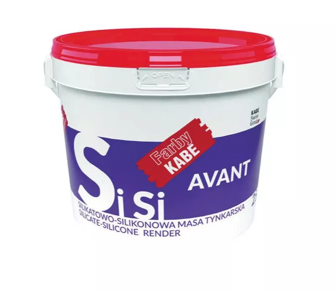 Tynk silikonowo-silikatowy SiSi Avant Kabe 25 kg