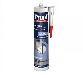 Silikon sanitarny biały 280 ml TYTAN