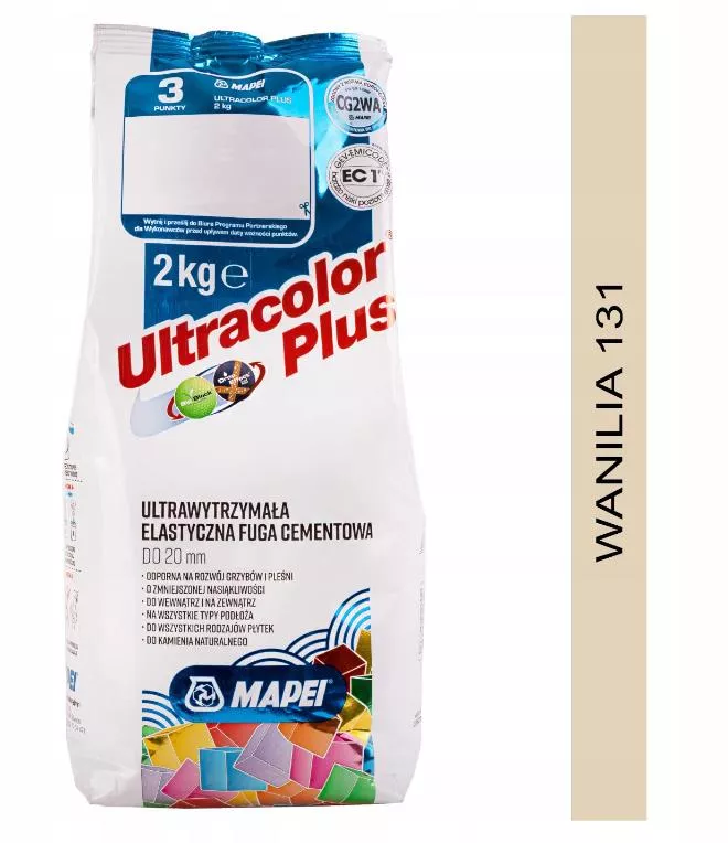 Fuga Ultracolor Plus 131 Wanilia 2kg Mapei