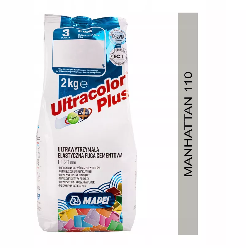 Fuga Ultracolor Plus 110 Manhattan 2kg Mapei