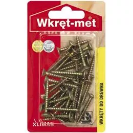 Wkręty do drewna i płyt wiórowych 4.0 x 70 mm BLISTER