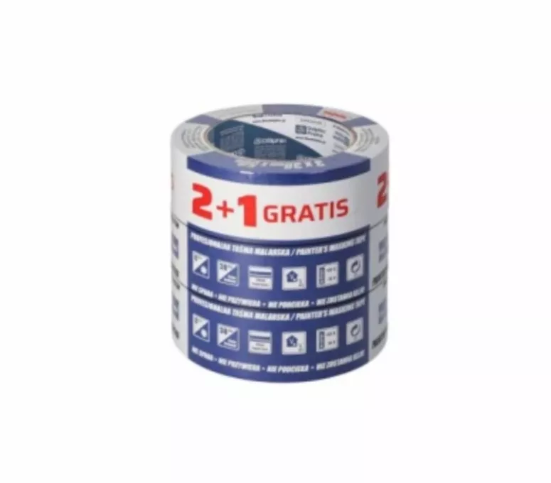 Papierowa taśma 2 x 38mm x 50m niebieska