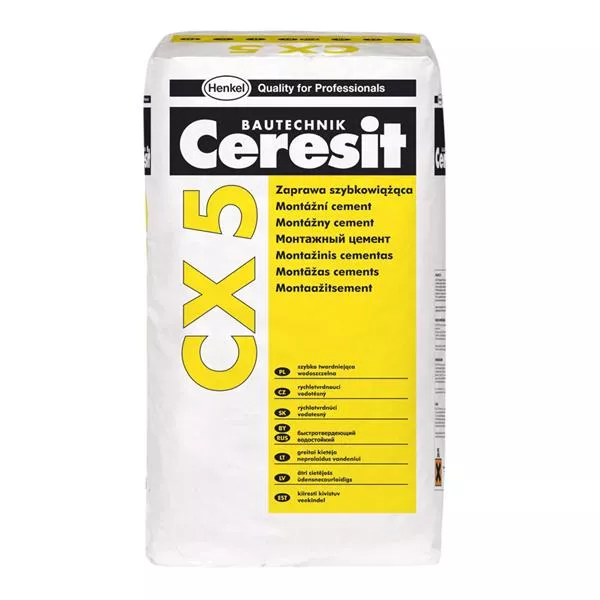 Zaprawa szybkowiążąca CERESIT CX 5 5 kg