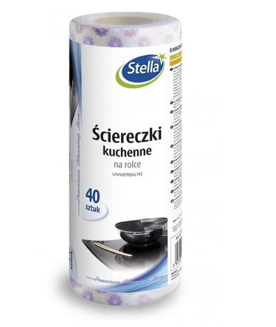 Ścierki kuchenne na rolce 40 szt. 