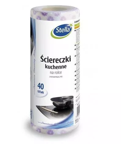 Ścierki kuchenne na rolce 40 szt. 