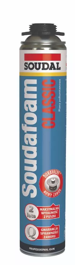 Pianka pistoletowa Soudafoam Classic Gun 750 ml SOUDAL