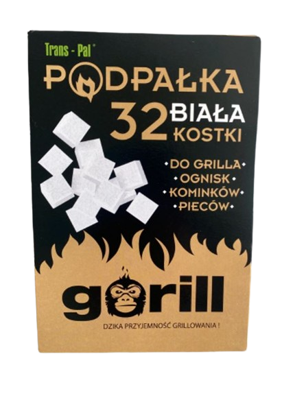 Podpałka biała 32 kostki Gorill