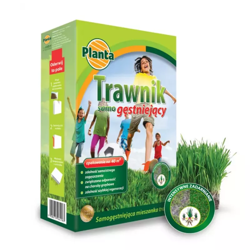 Mieszanka traw Trawnik samogęstniejący 5 kg