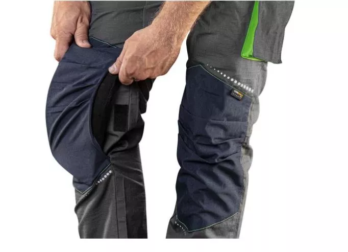 Spodnie ogrodniczki PREMIUM, bawełna, XXL