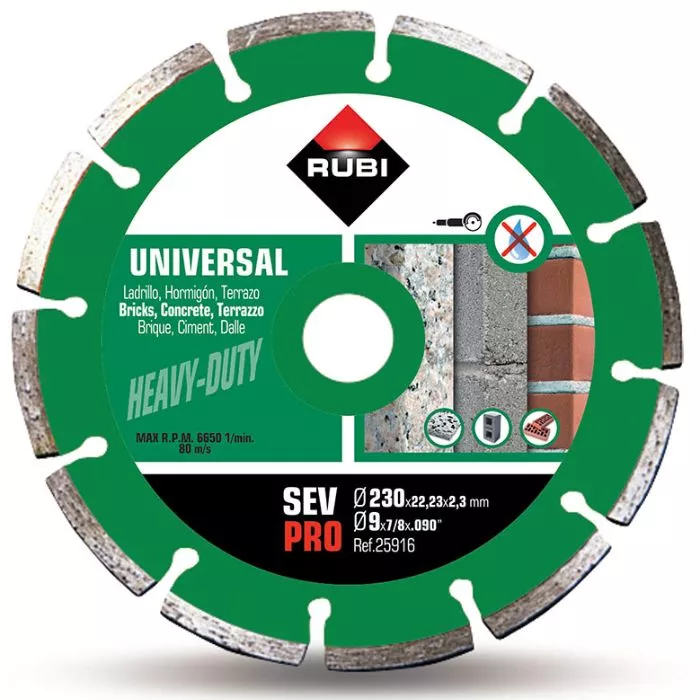 Tarcza diamentowa uniwersalna 230 SEV PRO