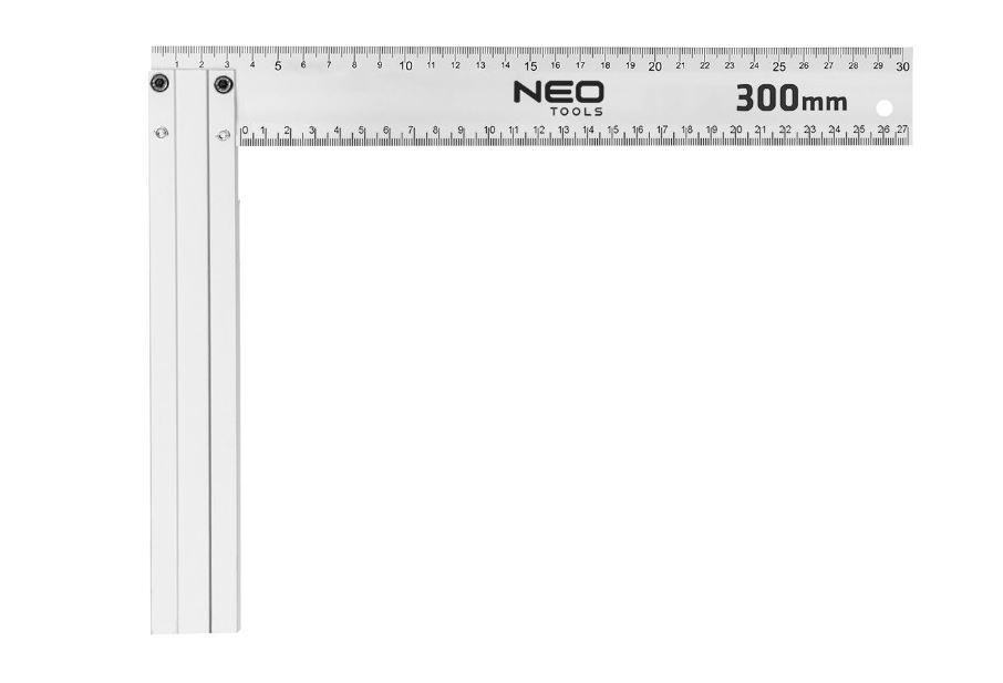 Kątownik budowlany aluminiowy 300x175 mm Neo