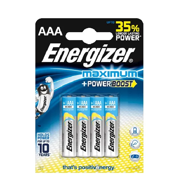 Bateria Energizer maximum AAA LR03 4 szt