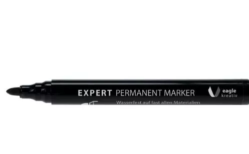 Marker przemysłowy okrągły niebieski Expert