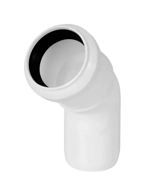 Kolano 40 mm/67 białe TYCNER