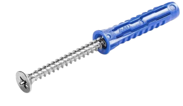 Kołek uniwersalny 4All fi 8 mm z wkrętem 5x60 mm 50 sztuk RAWLPLUG