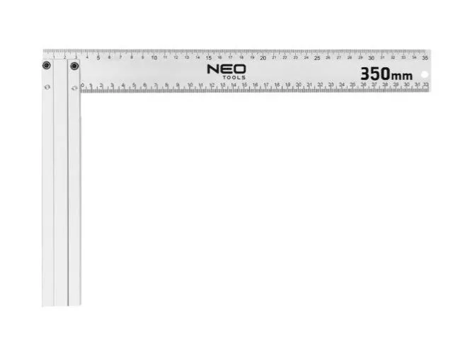 Kątownik budowlany aluminiowy 350x190 mm Neo