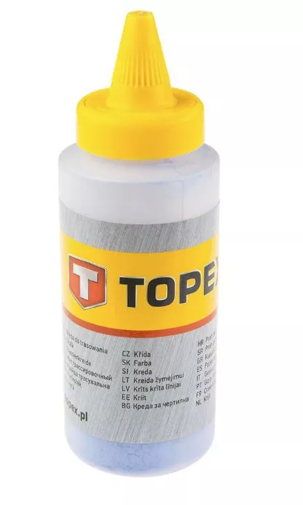 Kreda do trasowania 115 g, czerwona TOPEX