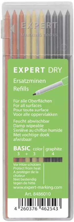 Wkłady (rysiki) różnokolorowe do ołówka automatycznego 2,8 mm