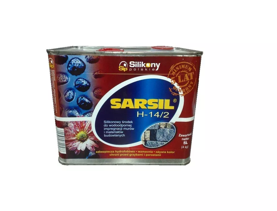 Impregnat silikonowy SARSIL H-14/2 4 kg (5L)