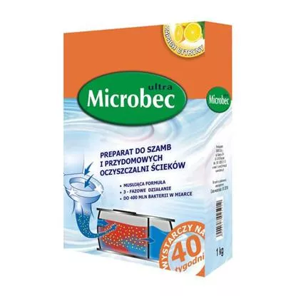 Bakterie preparat do szamba i oczyszczalni 1 kg Microbec