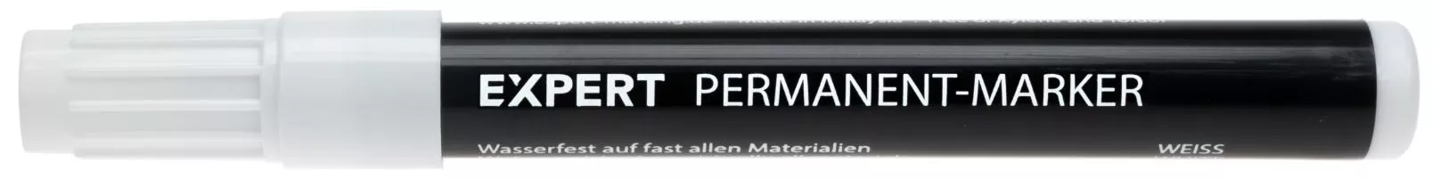 Marker przemysłowy biały okrągły permanentny Expert