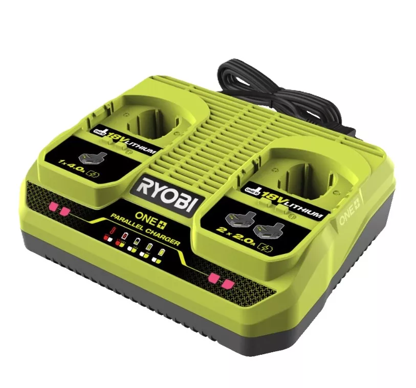 Ładowarka 2 stanowiskowa do baterii RYOBI
