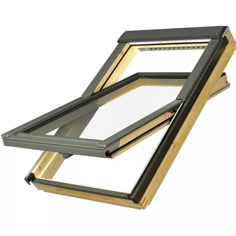 Okno dachowe drewniane Fakro FTP-V U4 78x140 FSC 