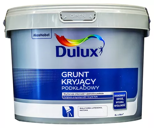 Grunt podkładowy 8l biały Dulux