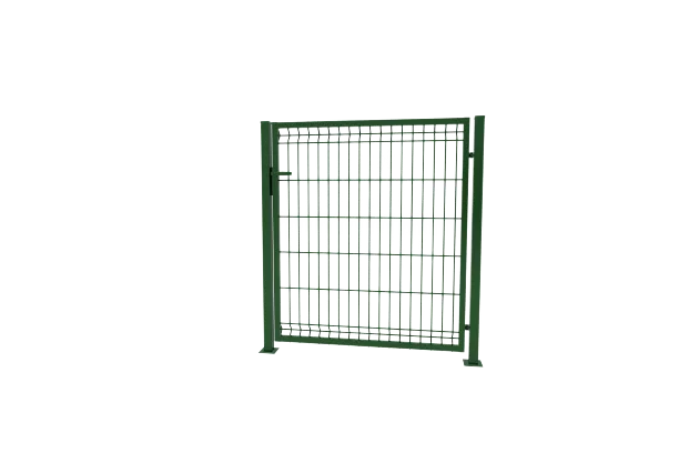 Furtka ogrodzeniowa panelowa Nylofor 100x123 zielona prawa
