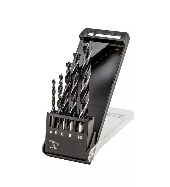 Zestaw wierteł do drewna 4.0-10.0mm 5 sztuk