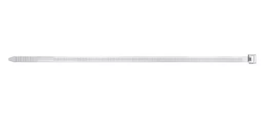 Opaska zaciskowa biała 4,8x370 - 100 szt.